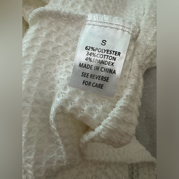 Longline Ivory Button Down Cardigan - Picture 10 of 11